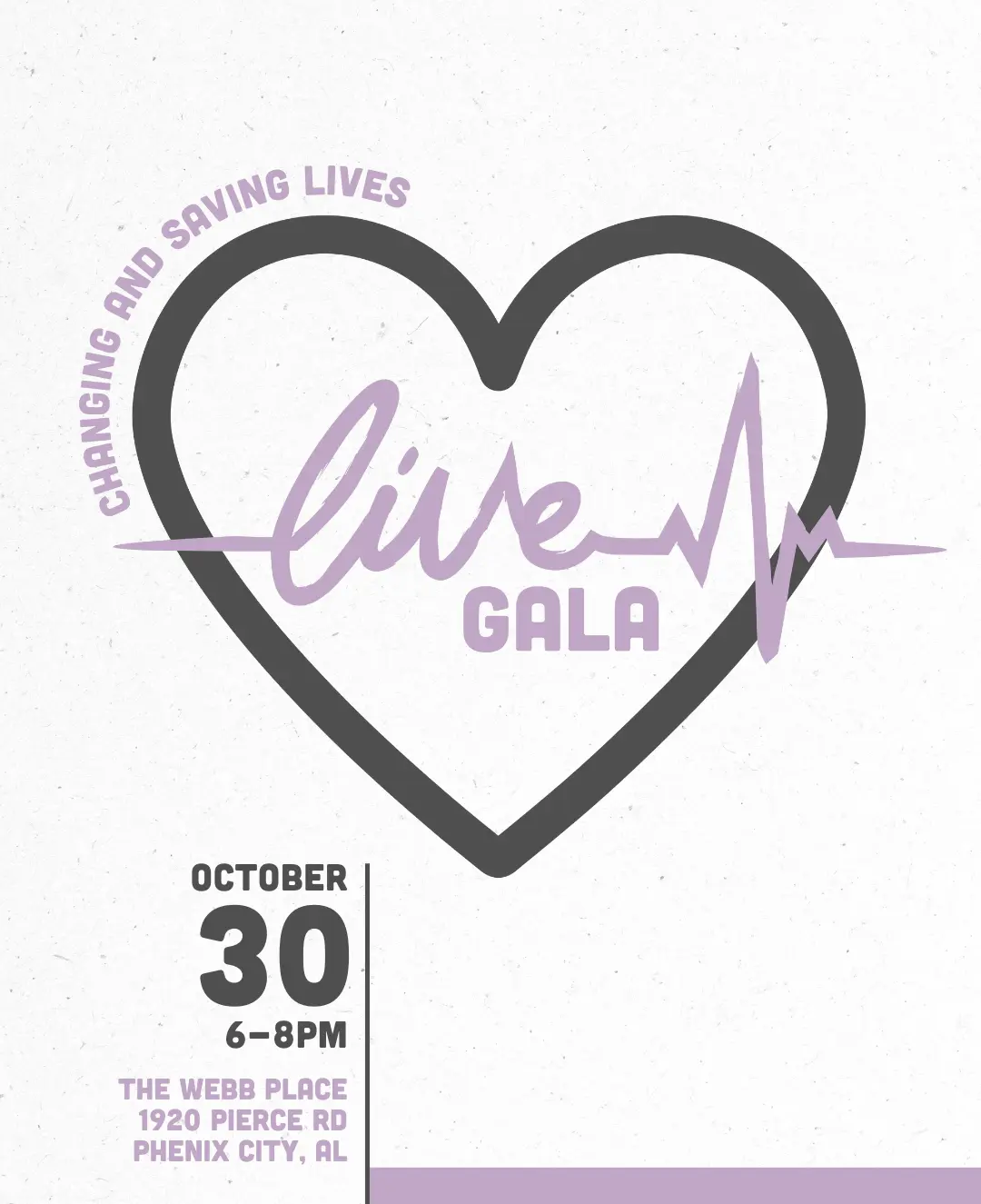 Love Like Lexi - Gala Invite